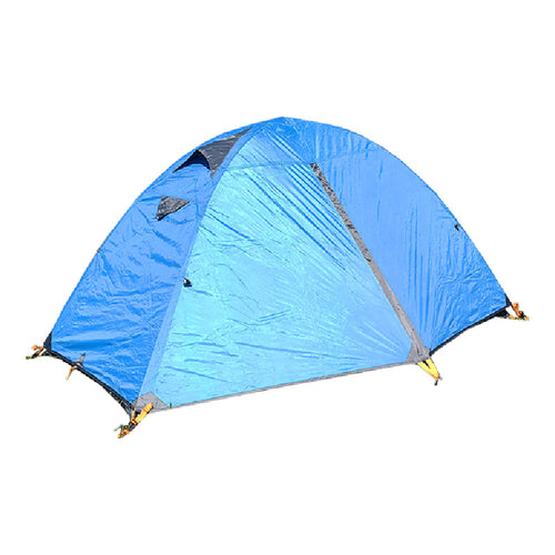 Flytop 1 Person Camping Tent 3 Season Double Layers Aluminum Pole Tent
