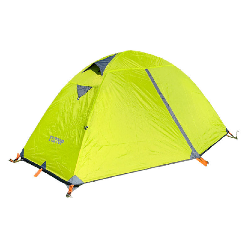 Flytop 1 Person Camping Tent 3 Season Double Layers Aluminum Pole Tent
